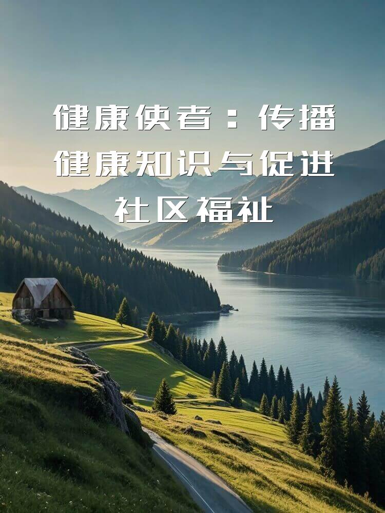 健康使者：传播健康知识与促进社区福祉