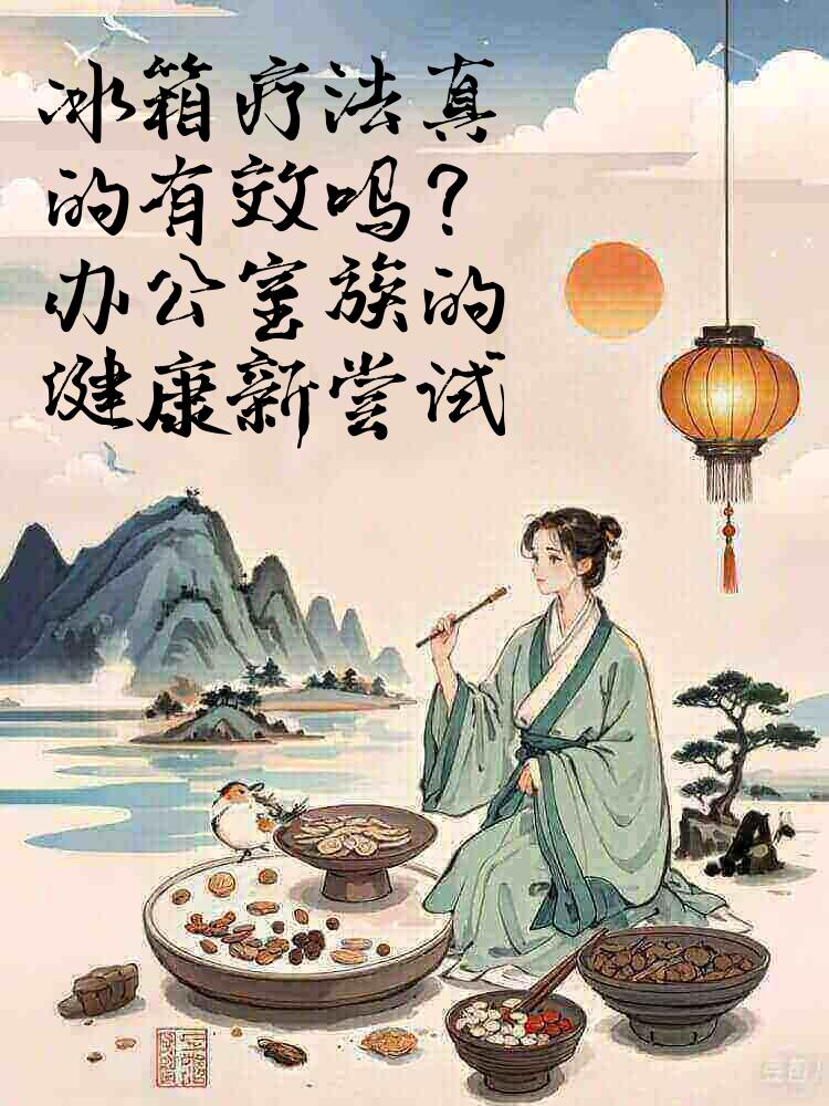 冰箱疗法真的有效吗？办公室族的健康新尝试