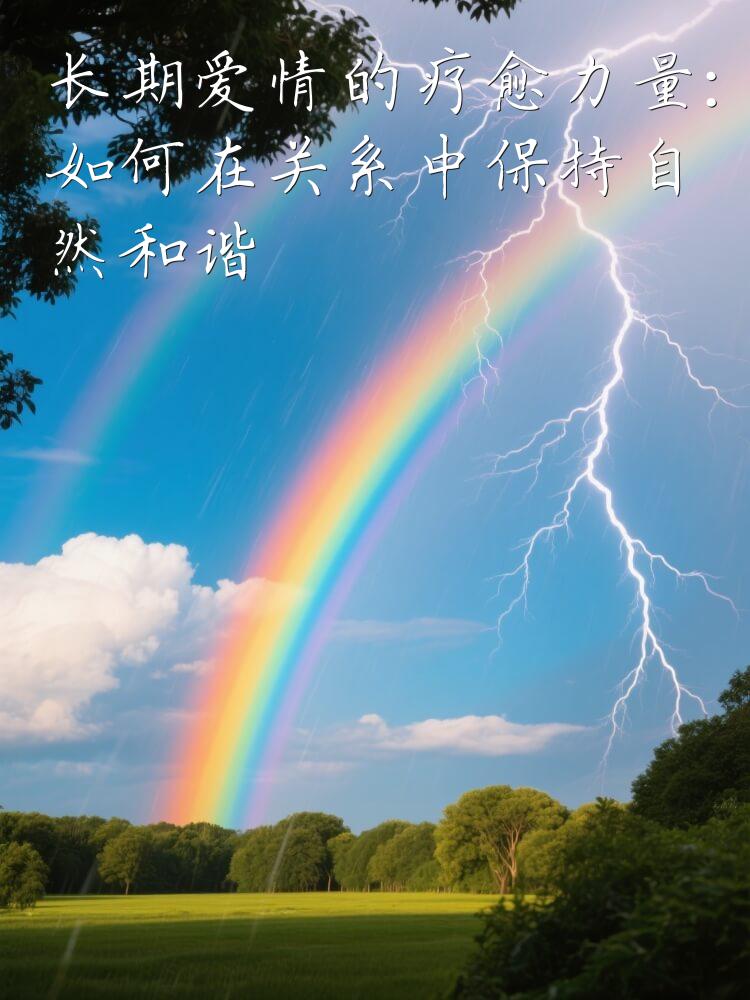 长期爱情的疗愈力量：如何在关系中保持自然和谐