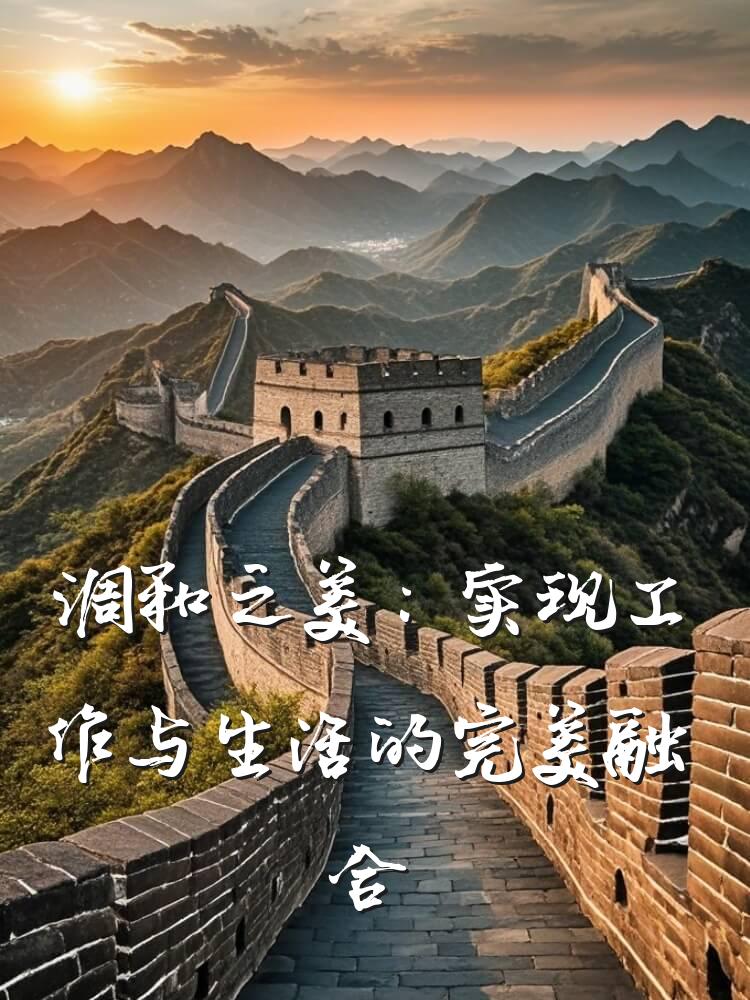 调和之美：实现工作与生活的完美融合