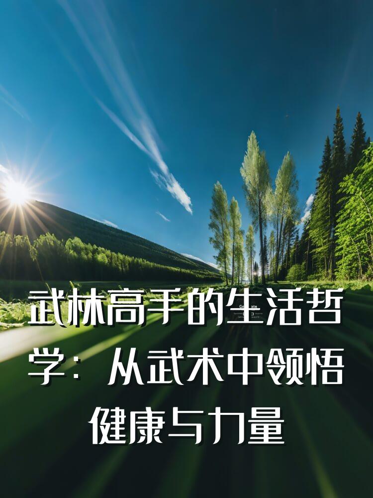 武林高手的生活哲学：从武术中领悟健康与力量