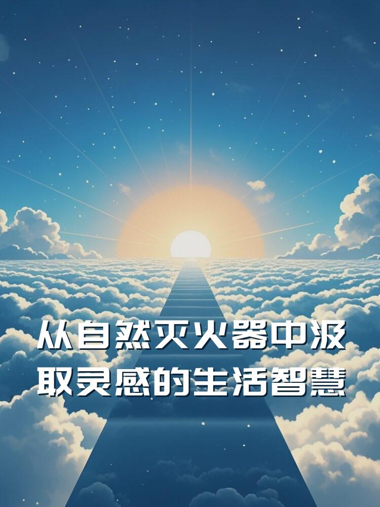 从自然灭火器中汲取灵感的生活智慧