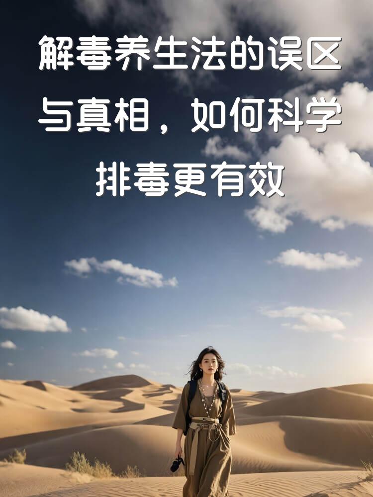 解毒养生法的误区与真相，如何科学排毒更有效