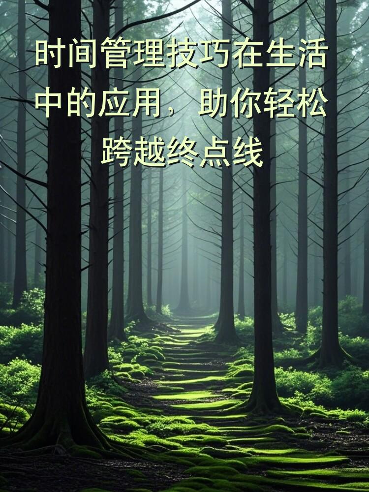 时间管理技巧在生活中的应用，助你轻松跨越终点线