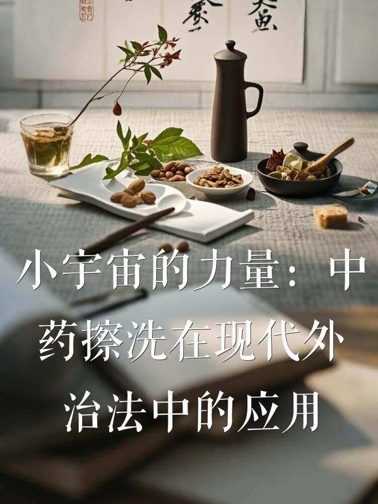 小宇宙的力量：中药擦洗在现代外治法中的应用