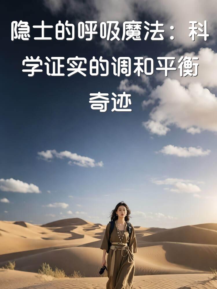 隐士的呼吸魔法：科学证实的调和平衡奇迹