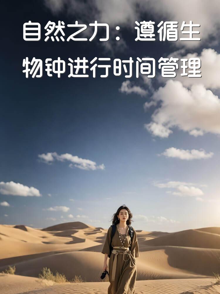 自然之力：遵循生物钟进行时间管理