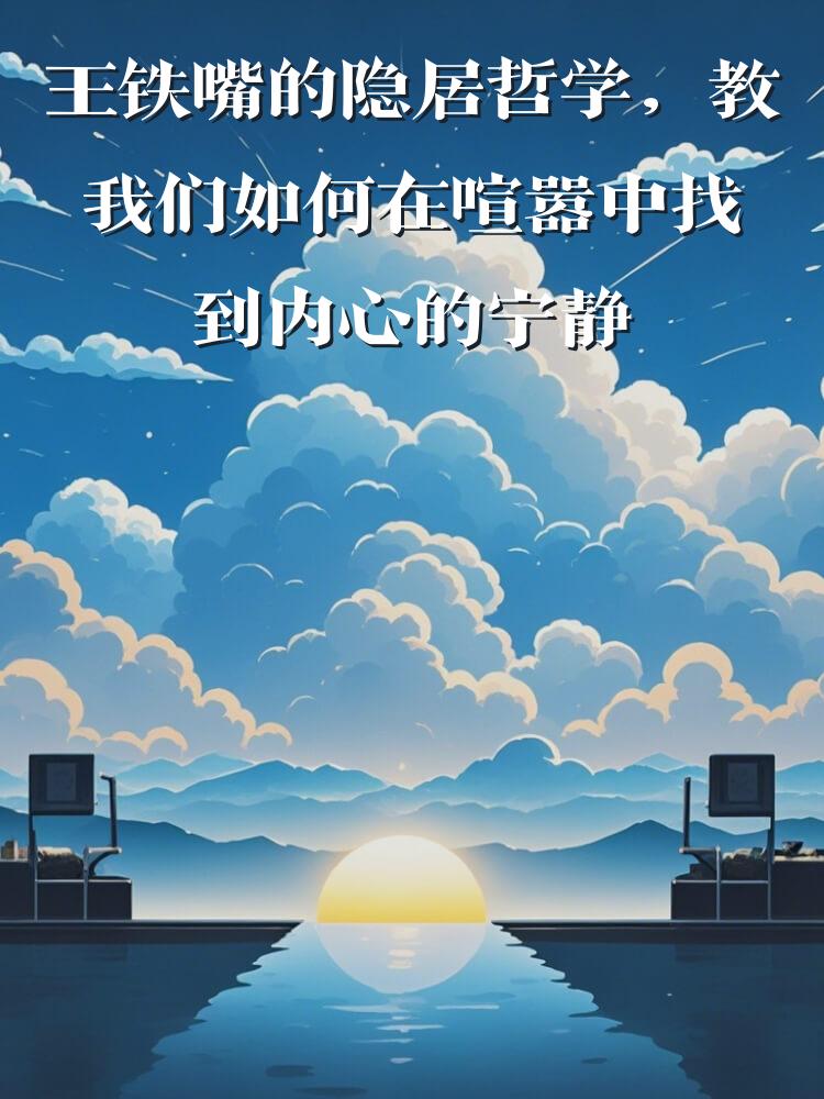 王铁嘴的隐居哲学，教我们如何在喧嚣中找到内心的宁静