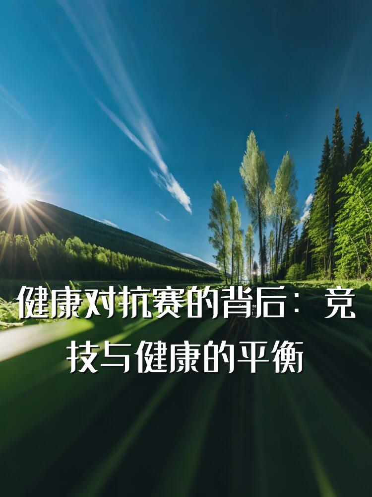 健康对抗赛的背后：竞技与健康的平衡