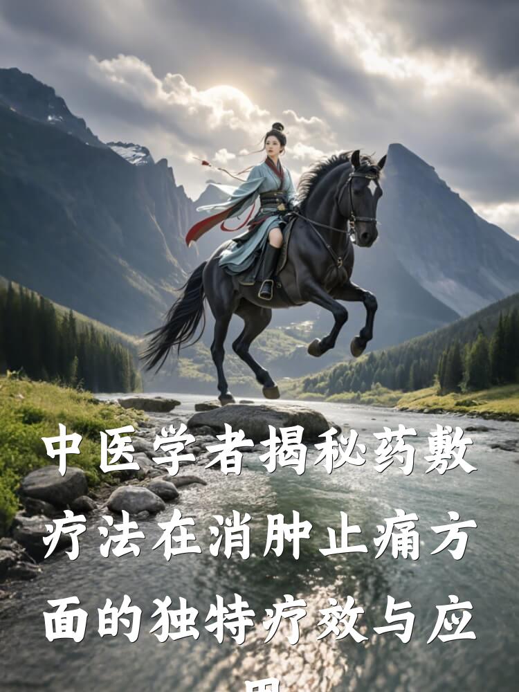 中医学者揭秘药敷疗法在消肿止痛方面的独特疗效与应用