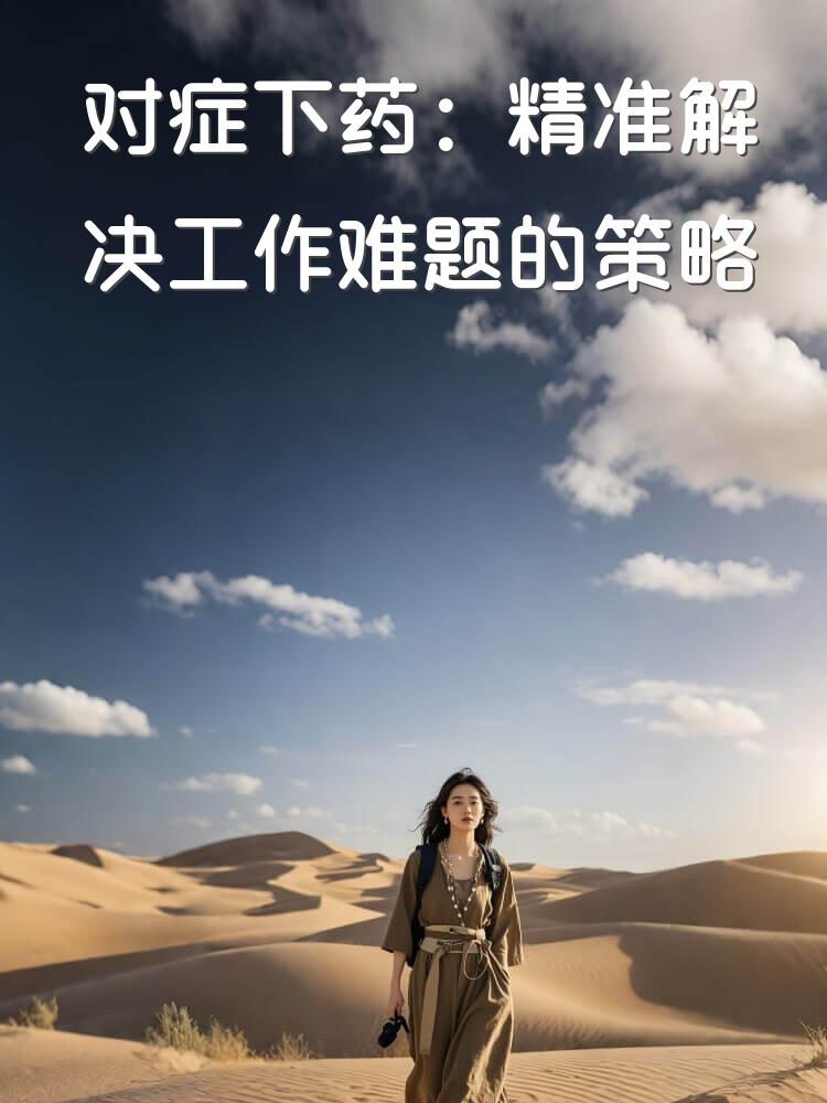 对症下药：精准解决工作难题的策略