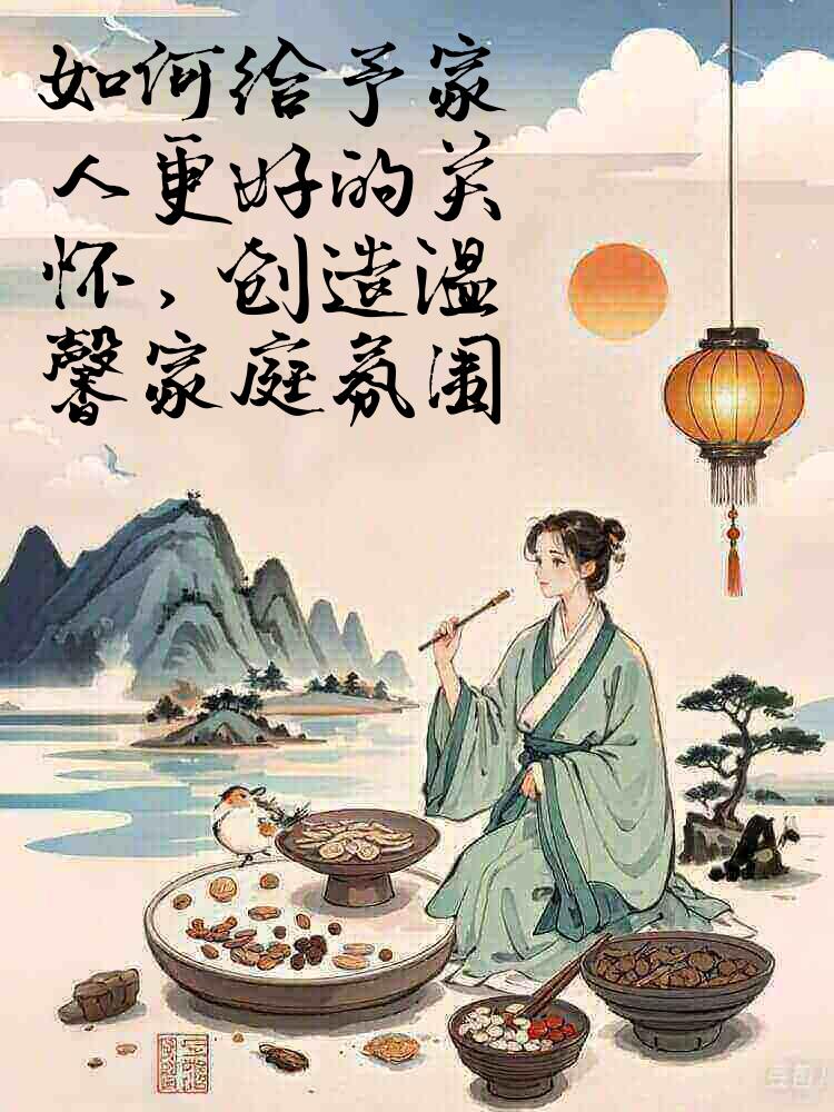 如何给予家人更好的关怀，创造温馨家庭氛围