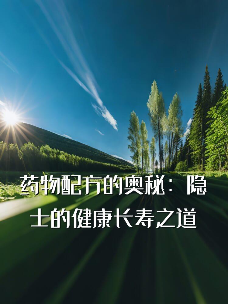 药物配方的奥秘：隐士的健康长寿之道