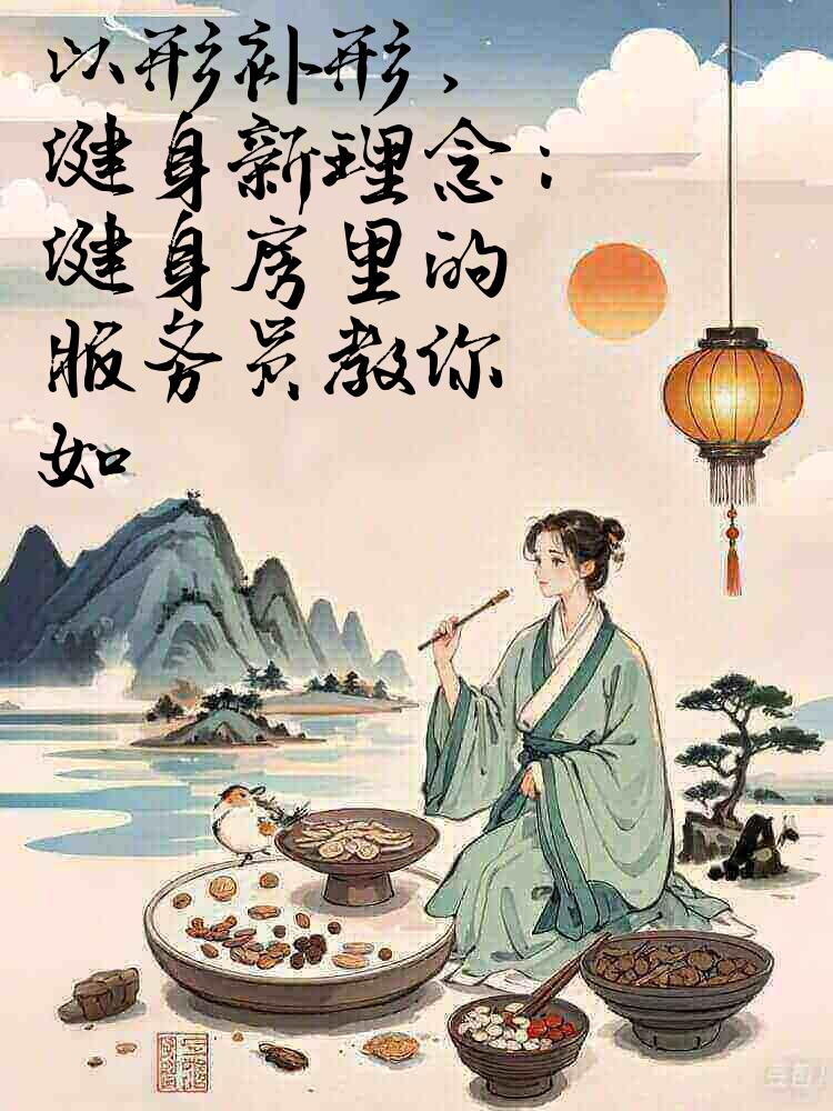以形补形，健身新理念：健身房里的服务员教你如何塑造完美身材