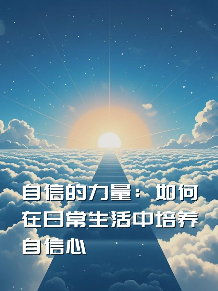 自信的力量：如何在日常生活中培养自信心