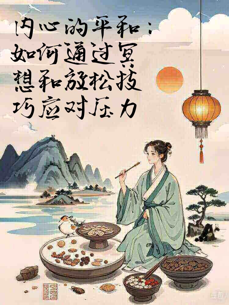 内心的平和：如何通过冥想和放松技巧应对压力