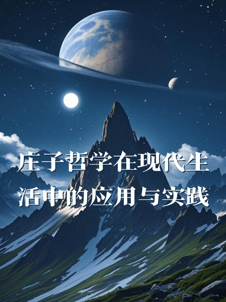 庄子哲学在现代生活中的应用与实践