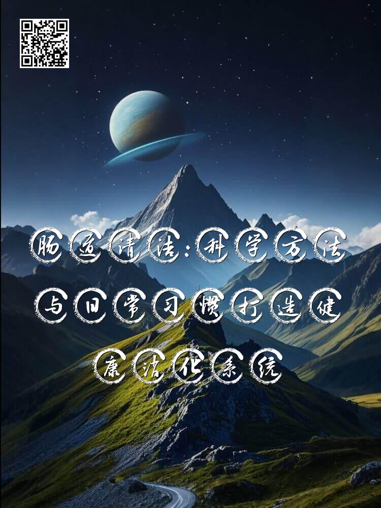 肠道清洁：科学方法与日常习惯打造健康消化系统