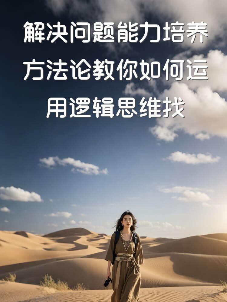 解决问题能力培养方法论教你如何运用逻辑思维找到生活难题的答案
