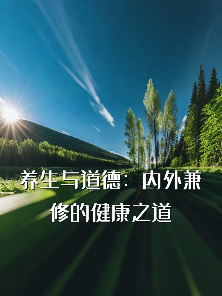 养生与道德：内外兼修的健康之道