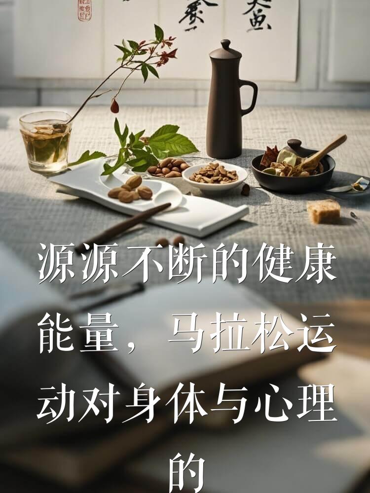 源源不断的健康能量，马拉松运动对身体与心理的积极影响