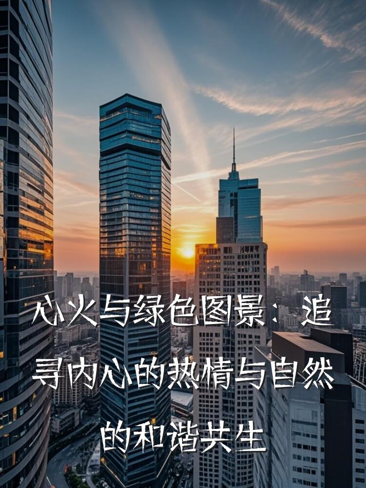 心火与绿色图景：追寻内心的热情与自然的和谐共生