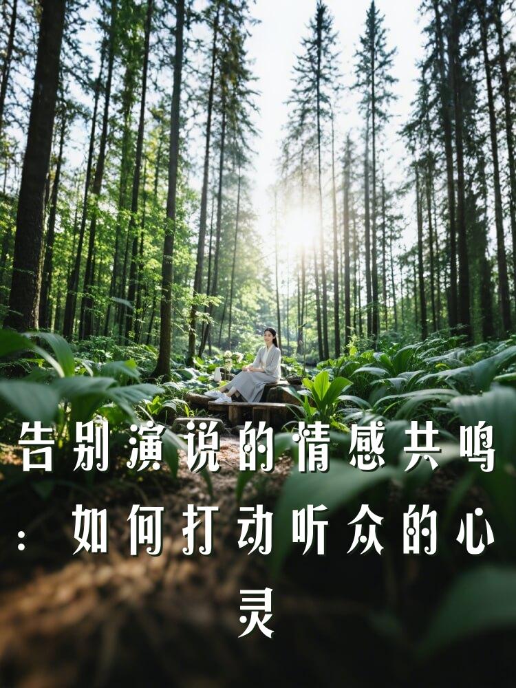 告别演说的情感共鸣：如何打动听众的心灵