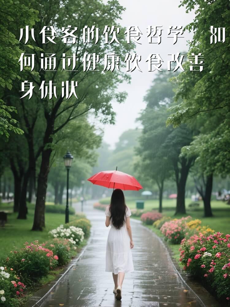 小食客的饮食哲学，如何通过健康饮食改善身体状况
