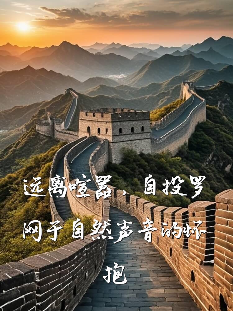 远离喧嚣，自投罗网于自然声音的怀抱