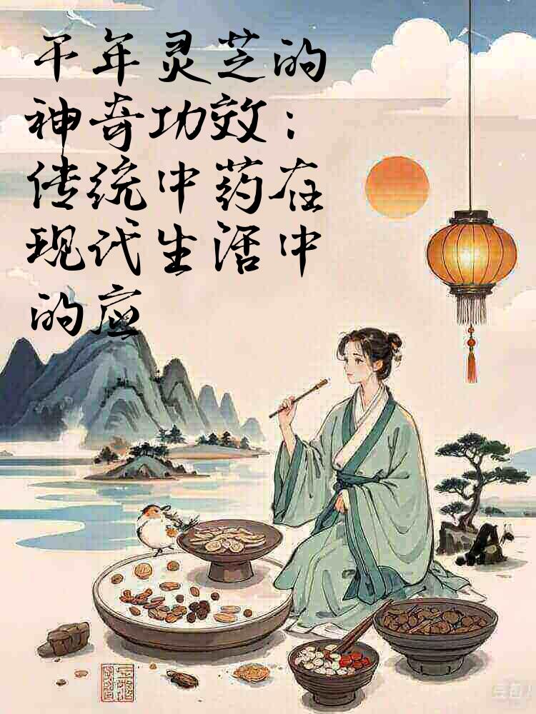 千年灵芝的神奇功效：传统中药在现代生活中的应用