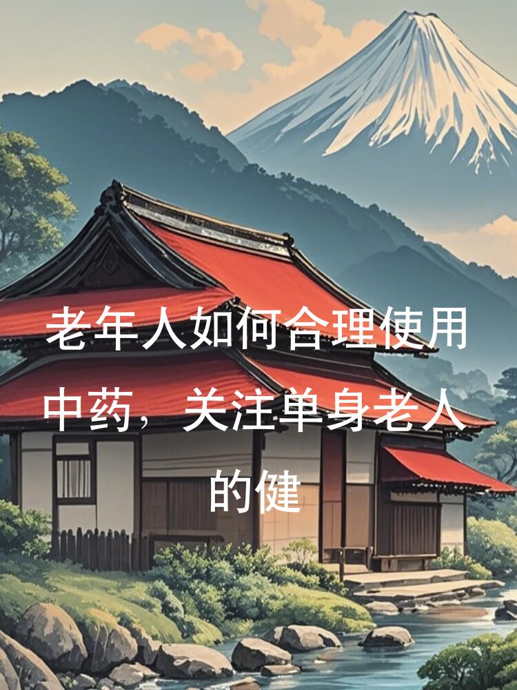 老年人如何合理使用中药，关注单身老人的健康生活