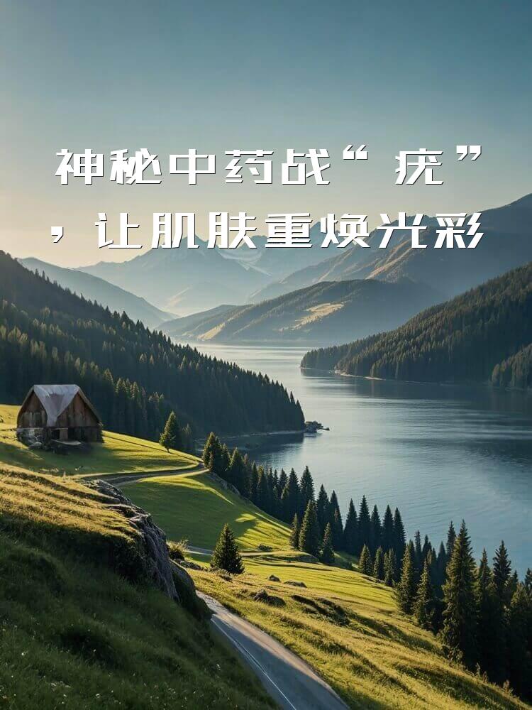 神秘中药战“疣”，让肌肤重焕光彩