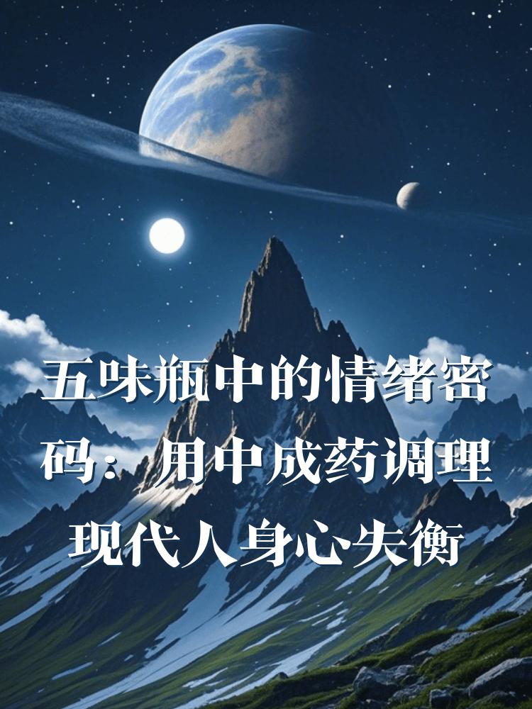 五味瓶中的情绪密码：用中成药调理现代人身心失衡