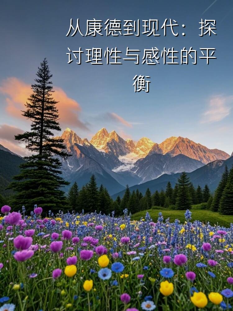 从康德到现代：探讨理性与感性的平衡