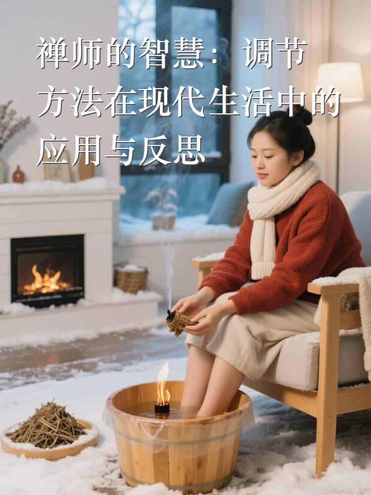 禅师的智慧：调节方法在现代生活中的应用与反思