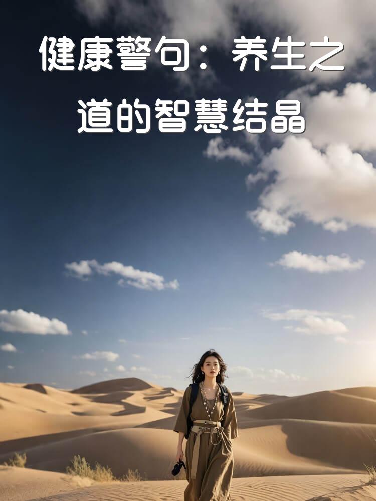 健康警句：养生之道的智慧结晶