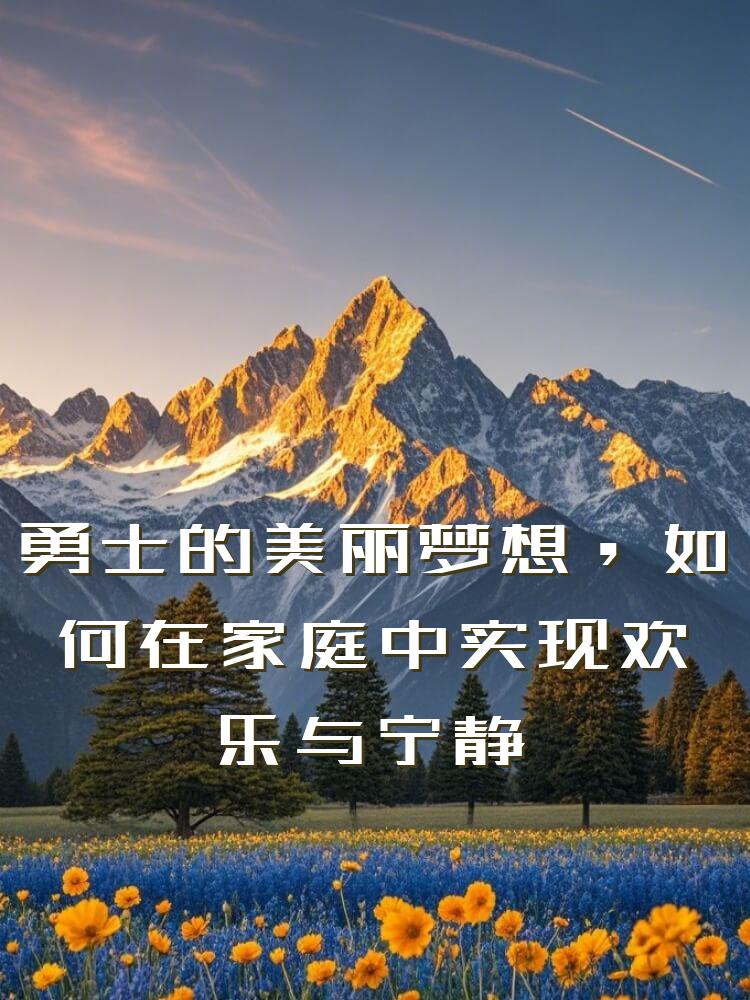勇士的美丽梦想，如何在家庭中实现欢乐与宁静