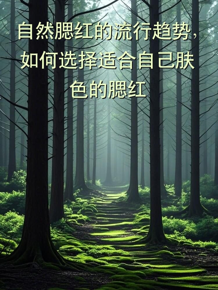 自然腮红的流行趋势，如何选择适合自己肤色的腮红