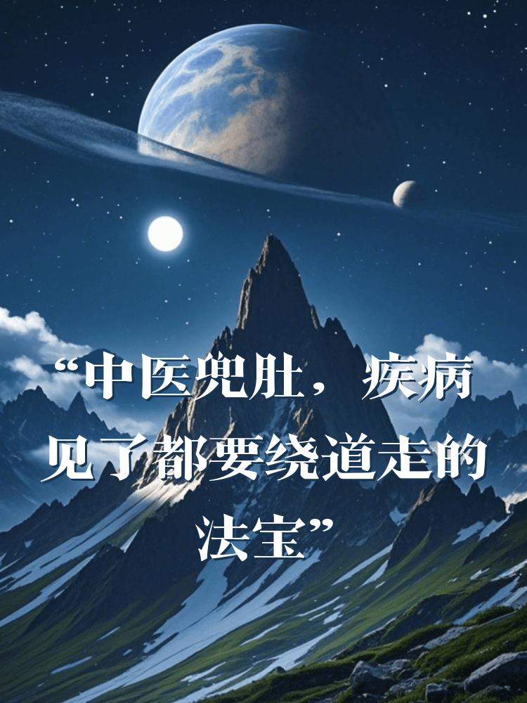“中医兜肚，疾病见了都要绕道走的法宝”