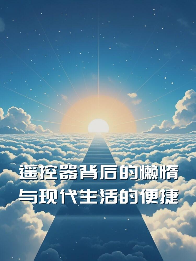遥控器背后的懒惰与现代生活的便捷