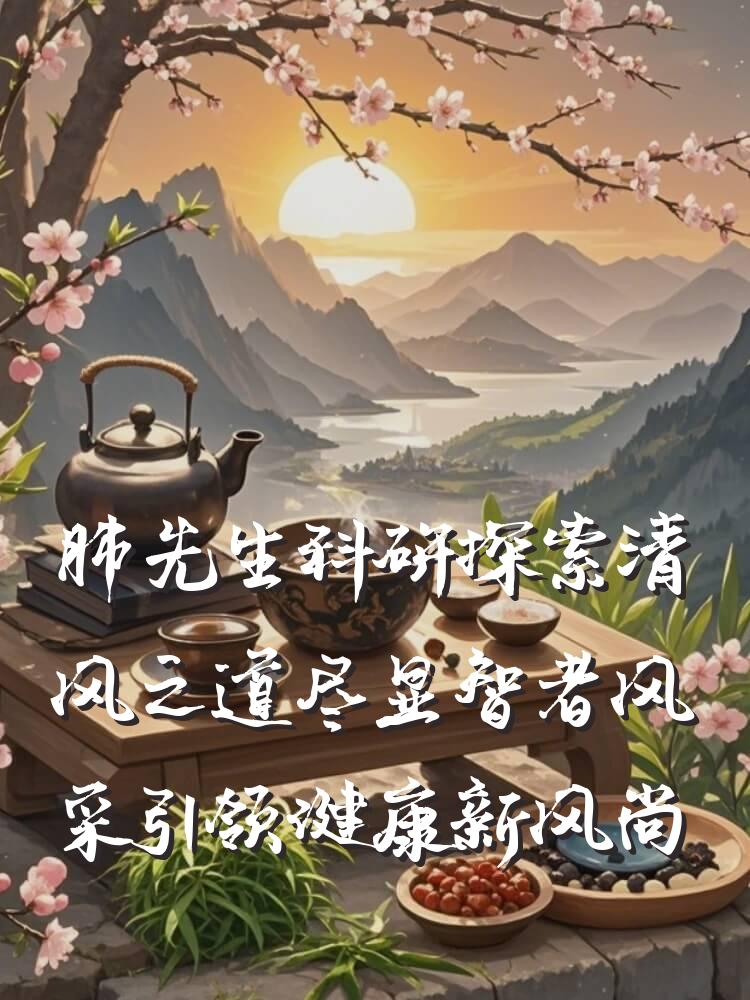 肺先生科研探索清风之道尽显智者风采引领健康新风尚