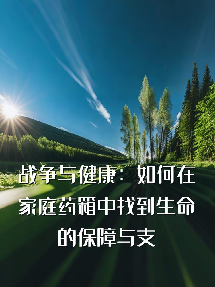战争与健康：如何在家庭药箱中找到生命的保障与支持