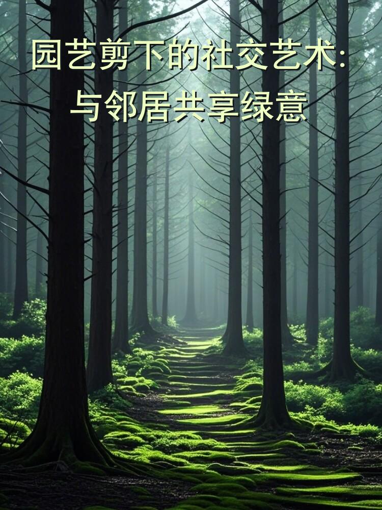 园艺剪下的社交艺术：与邻居共享绿意