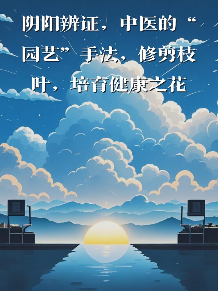 阴阳辨证，中医的“园艺”手法，修剪枝叶，培育健康之花