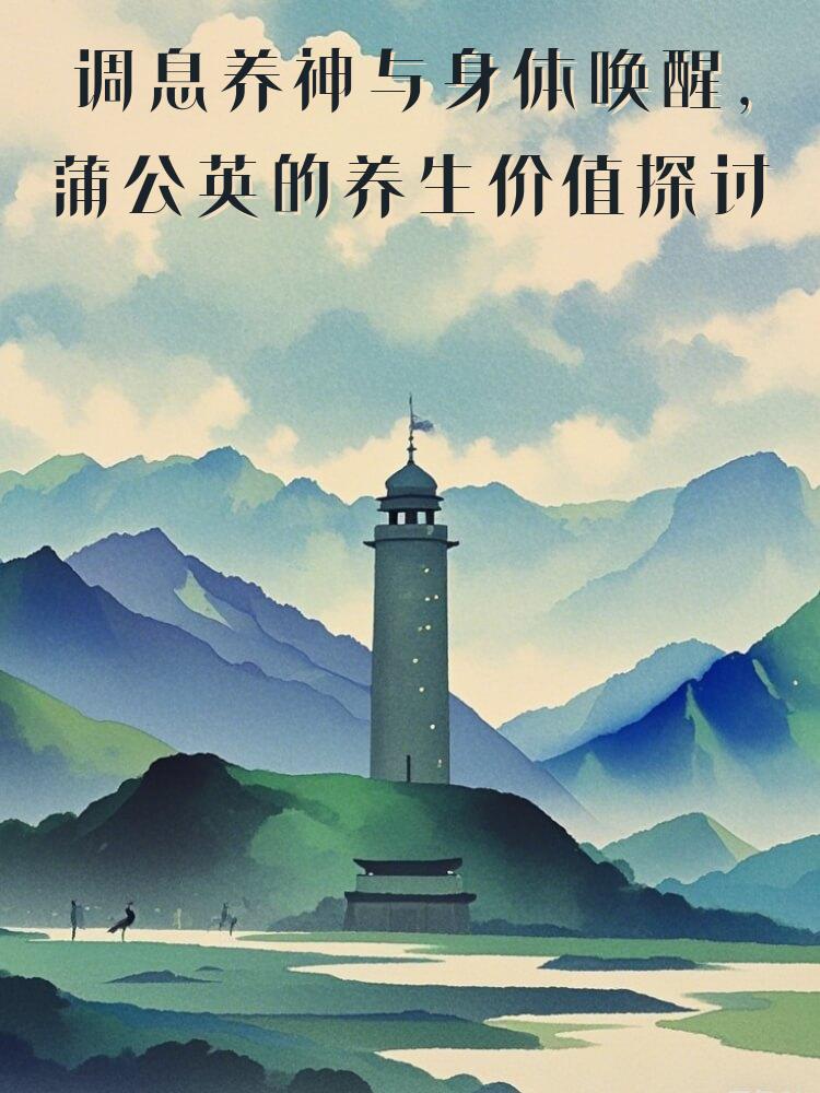 调息养神与身体唤醒，蒲公英的养生价值探讨