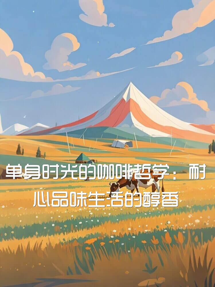 单身时光的咖啡哲学：耐心品味生活的醇香
