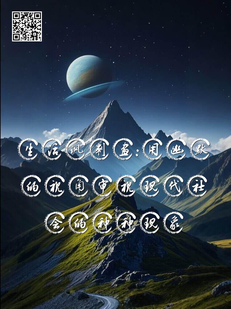 生活讽刺画：用幽默的视角审视现代社会的种种现象