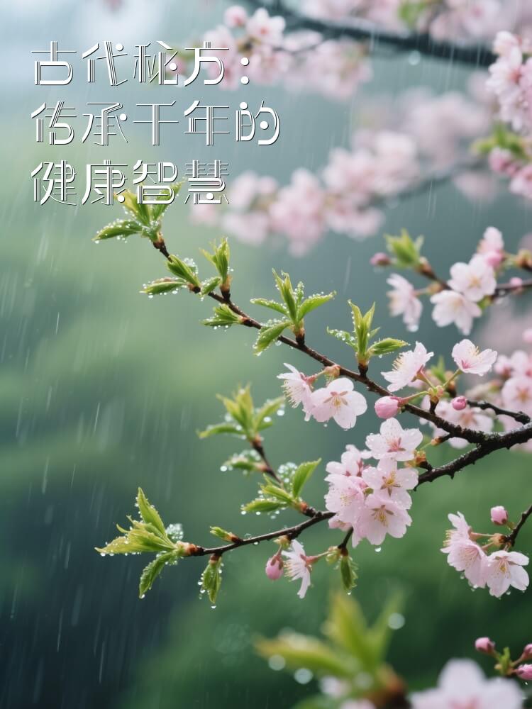 古代秘方：传承千年的健康智慧