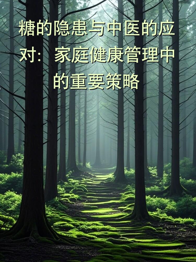 糖的隐患与中医的应对：家庭健康管理中的重要策略