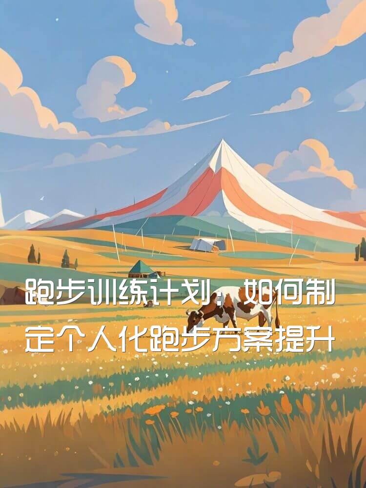跑步训练计划：如何制定个人化跑步方案提升耐力